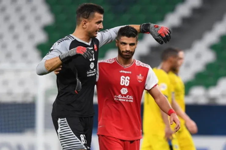 دروازه‌بان پرسپولیس تست کرونا داد اما از تیم ملی جا ماند!