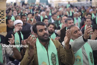 گزارش تصویری | تشرف کارگران زیارت‌اولی معادن کشور به بارگاه منور امام رضا (ع)