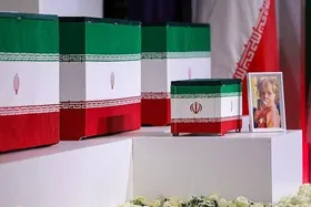 مهدی رسولی در مراسم بدرقه رهبر شهید: برای انتقام گرد هم آمده&zwnj;ایم نه خاکسپاری + فیلم