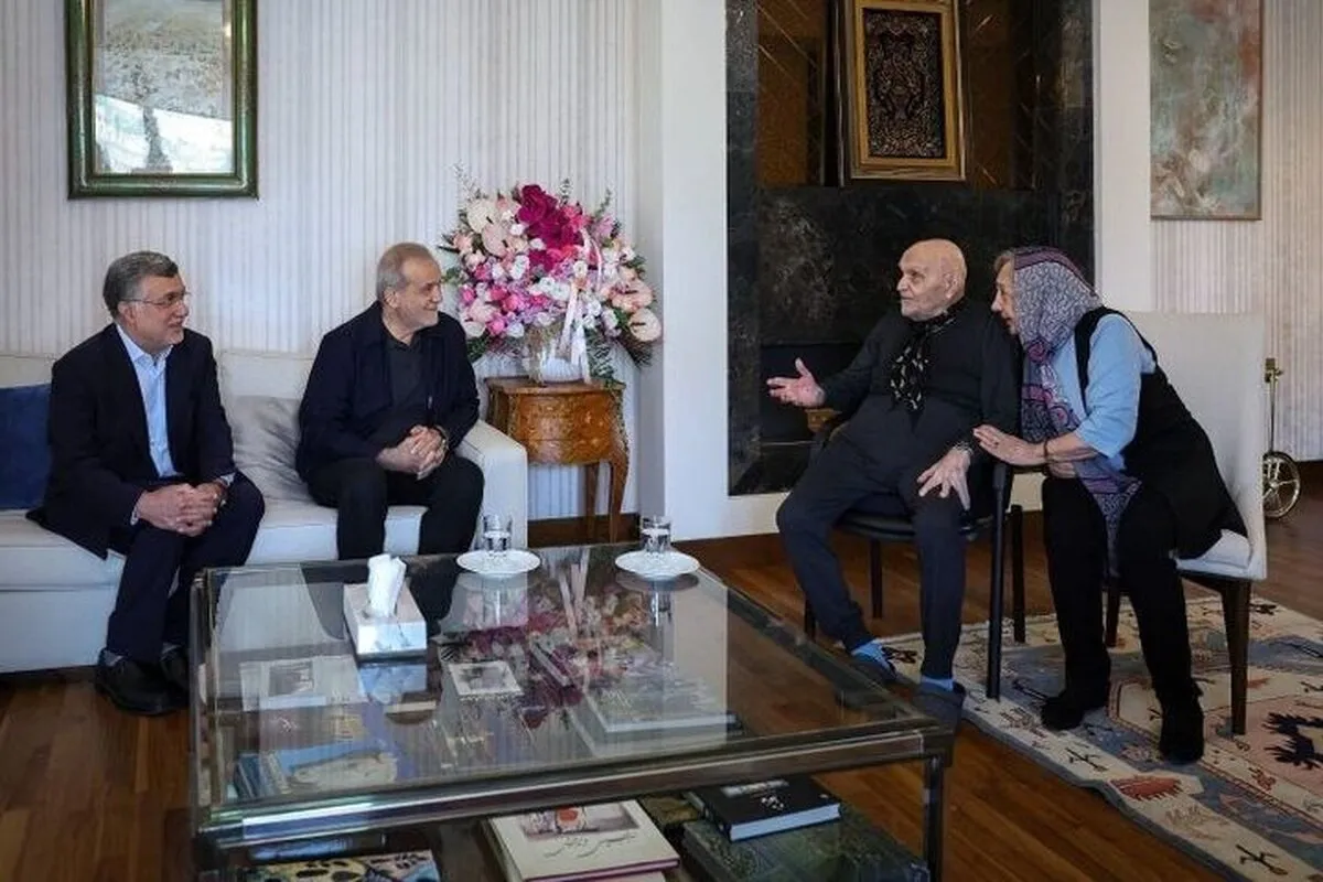 پزشکیان با یکی از مفاخر علوم پزشکی کشور دیدار کرد