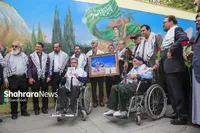 رونمایی از دیوارنگاره «از حماسه دیروز تا حماسه امروز» | شهردار مشهد مقدس: حماسه دفاع مقدس باید توسط هنرمندان ما ثبت و ماندگار شود