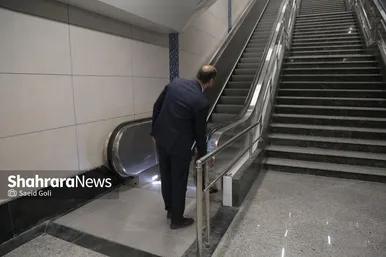گزارش تصویری | بازدید میدانی مدیران شهرداری مشهد از فعالیت فاز یک خط سه مترو (۵ خرداد ۱۴۰۴)