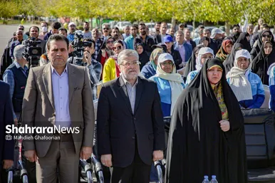 عکس | افتتاح بوستان بانوان شهربانوی کوهسنگی