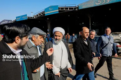 گزارش تصویری | بازدید رئیس کمیسیون اصل ۹۰ از میدان‌بار سپاد مشهد (۲۴ بهمن ۱۴۰۳)