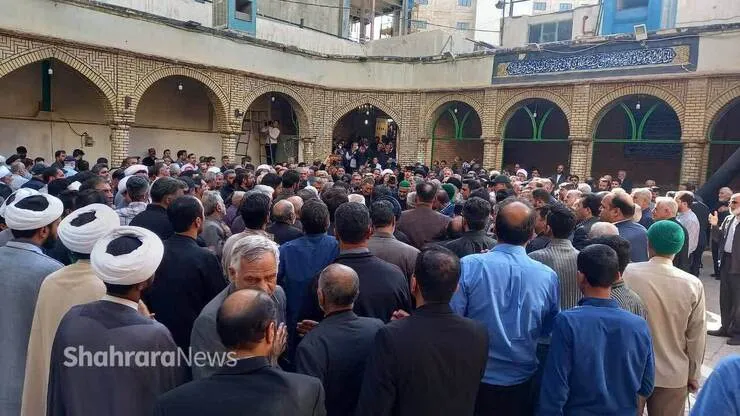 وداع باشکوه با شاعر آئینی | استاد «سیدرضا موید خراسانی» در حرم مطهر رضوی به خاک سپرده شد