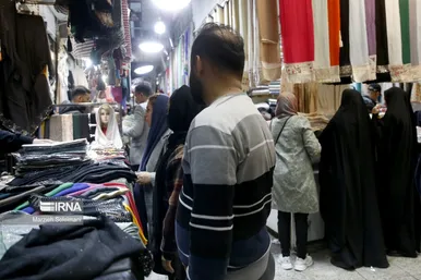 بازار تهران در آستانه سال نو