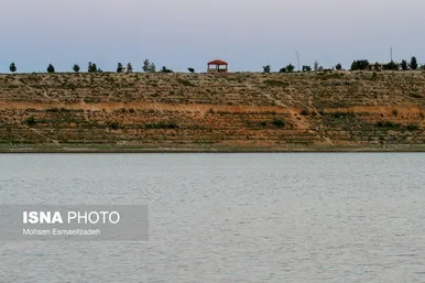 عکس‌هایی از دریاچه بزنگان در خراسان رضوی
