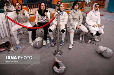 گزارش تصویری | لیگ برتر شمشیر بازی بانوان - یزد
