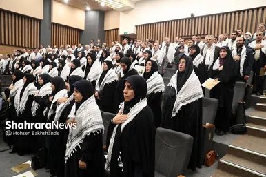 گزارش تصویری | بدرقه پیکر شهید گمنام دفاع مقدس در همایش سالیانه بسیجیان در مشهد