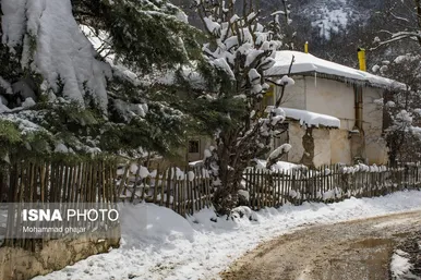 ایران زیباست | زمستان روستای ییلاقی بالا چلی