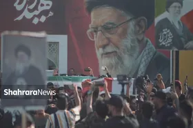 ویدئو | تشییع شهدای قهرمان حشدالشعبی عراق با تصاویری از امام شهید امت، حضرت آیت&zwnj;الله خامنه&zwnj;ای