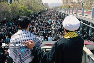 راهپیمایی روز قدس در مشهد (۱۷ فروردین ۱۴۰۳)