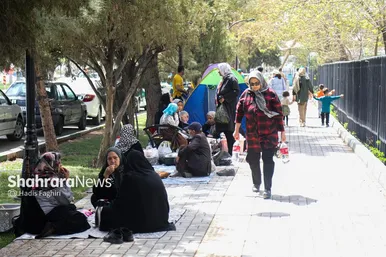 گزارش تصویری | سیزده بدر در مشهد