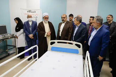 آیین بهره‌برداری از ۸ پروژه درمانی بیمارستان امام رضا (ع)