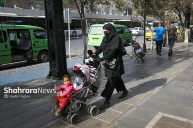 گزارش تصویری | آلودگی هوا،در کف خیابان های مشهد