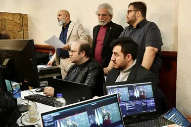 گزارش تصویری | مراسم قرعه‌کشی جدول نمایش فیلم‌های جشنواره فیلم فجر ۴۳