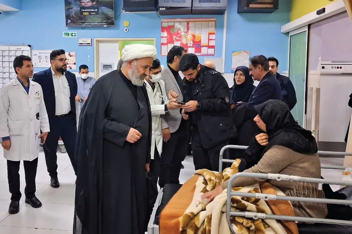 بازدید سرزده حجت‌الاسلام پژمان‌فر از بیمارستان قائم (عج) مشهد | ۳۴ درصد تخت‌های بیمارستان قائم (عج) در اختیار بیماران خارج از استان