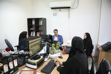 بازدید جمعی از مسئولین شهری و استانی مشهدمقدس از موسسه فرهنگی شهرآرا (۵) (۱۷ مرداد ۱۴۰۳)