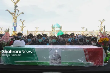 تشییع پیکر شهید حجت الاسلام محمد اصلانی در مشهد