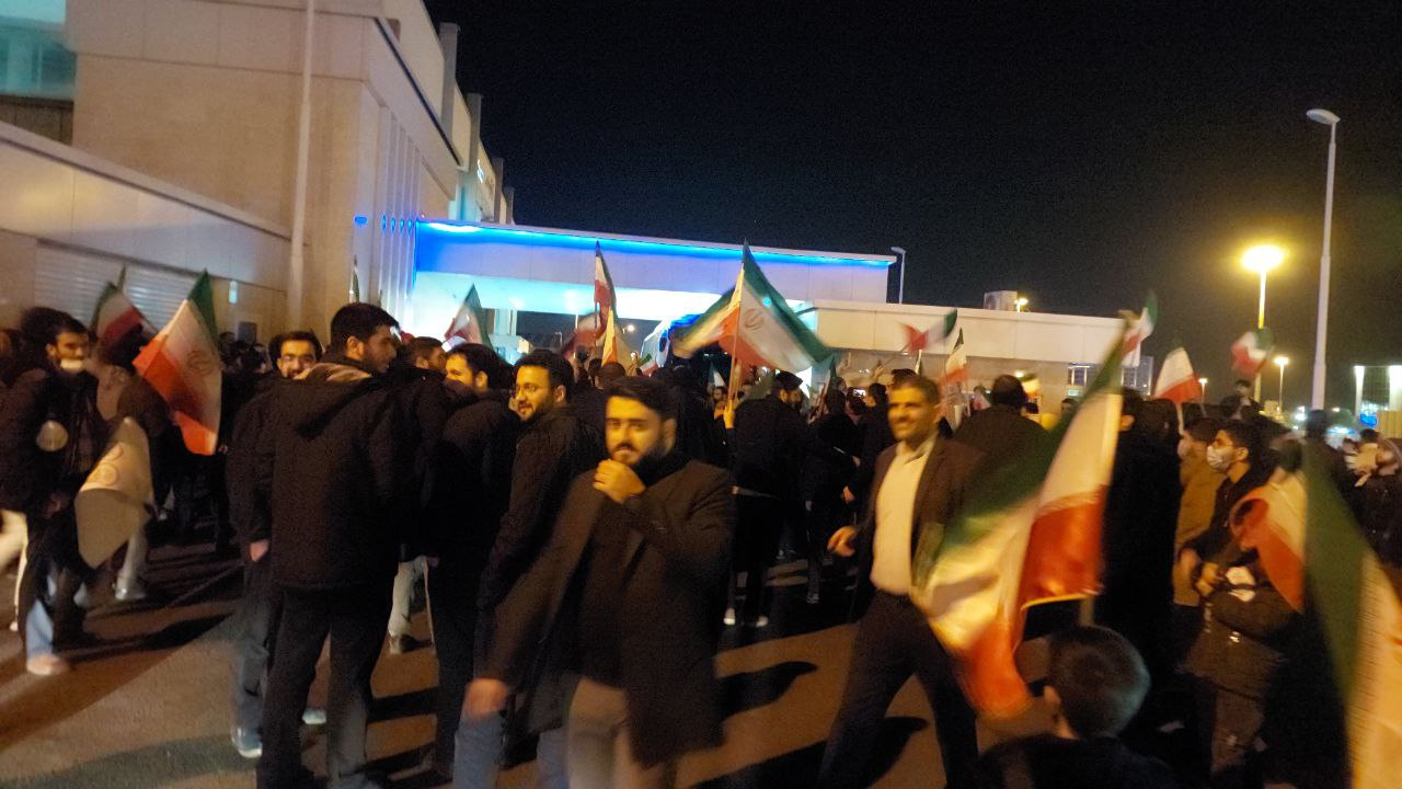 کاروان تیم ملی فوتبال ایران به وطن بازگشت + فیلم و تصاویر