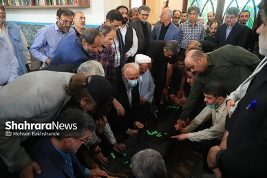 تشییع پیکر مرحوم «مهدی صباغی»