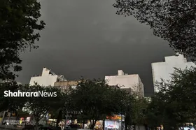 ویدئو | ظهر تاریک مشهد و بارش شدید باران و تگرگ (۲۹ اردیبهشت ۱۴۰۳)