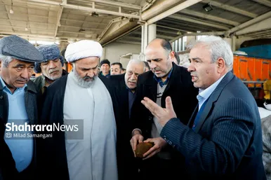 گزارش تصویری | بازدید رئیس کمیسیون اصل ۹۰ از میدان‌بار سپاد مشهد (۲۴ بهمن ۱۴۰۳)
