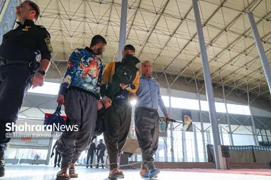 نمایشگاه کشفیات پلیس در طرح 