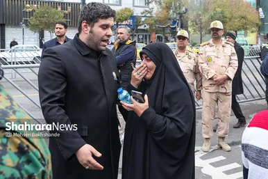 گزارش تصویری | مراسم تشییع پیکر «شهید خموشی» از شهدای حادثه تروریستی تفتان