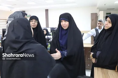 بازدید جمعی از مسئولین شهری مشهدمقدس از موسسه فرهنگی شهرآرا (۲) (۱۶ مرداد ۱۴۰۳)