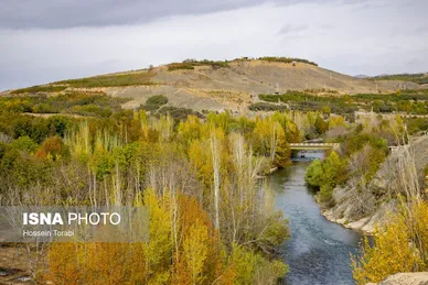طبیعت پاییزی شهرستان سامان