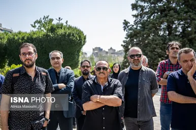 گزارش تصویری | مراسم بدرقه پیکر بهروز رضوی