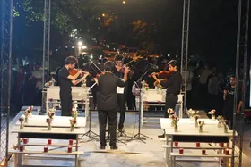 یادبود شهدای مدرسه میناب در خانه هنرمندان برگزار شد (۴ خرداد ۱۴۰۵) + تصاویر