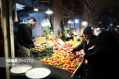 ایران زیباست | شب یلدا بازار تبریز