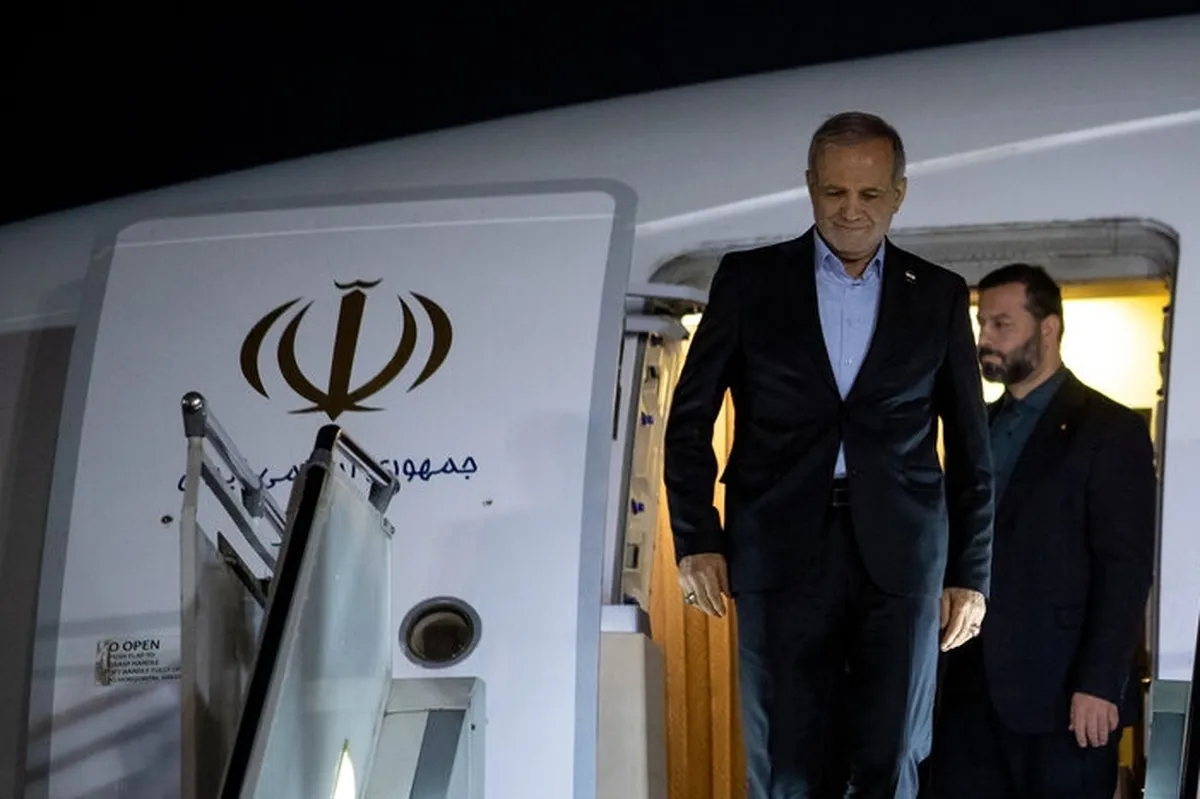 رئیس جمهور وارد تهران شد | نگاهی به سفر پزشکیان به هند؛ دیپلماسی تهران در قلب بریکس