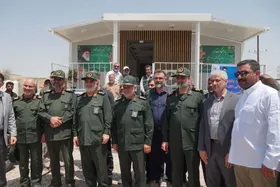 بازدید سرلشکر سلامی از طرح راه&zwnj;آهن چابهار- زاهدان