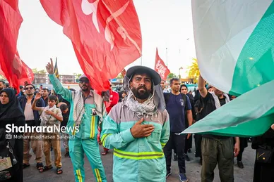 گزارش تصویری | آیین اذن خدمت و آغاز خدمات رسانی کاروان خدام الحسین(ع) شهرداری مشهد مقدس در نجف اشرف