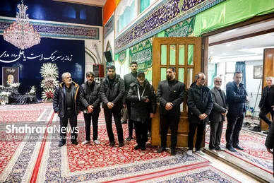 گزارش تصویری| مراسم ختم پدر رضا عطاران در مشهد