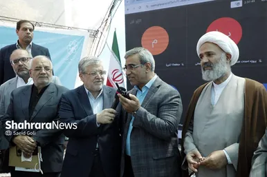 گزارش تصویری | مراسم آغاز عملیات اجرایی تقاطع غیرهم‌سطح سه‌راه فردوسی و ۶ پروژه عمرانی دیگر در مشهد