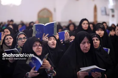 مراسم احیای ناشنوایان در حرم مطهر امام رضا(ع)