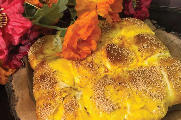 نان مغزدار خانگی را با روشی ساده تهیه کنید