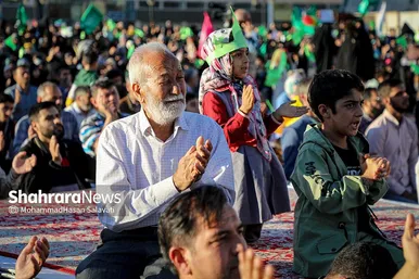 جشن مردمی بیعت با امام زمان (عج) در مشهد