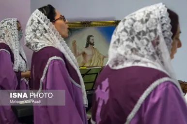 مراسم آغاز سال ۲۰۲۲ میلادی در تهران