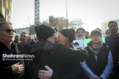 گزارش تصویری | مراسم تشییع پیکر مطهر شهید مدافع امنیت «مهدی ظریف» در مشهد ۲