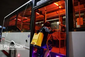 ۴۸۰ هزار نوبت ضدعفونی ناوگان حمل&zwnj;ونقل عمومی مشهد