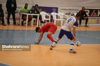لیگ برتر فوتسال | مسابقه رکن آذین مشهد و سفیر گفتمان