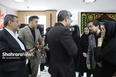 بازدید جمعی از مسئولین شهری و استانی مشهدمقدس از موسسه فرهنگی شهرآرا (۳) (۱۶ مرداد ۱۴۰۳)