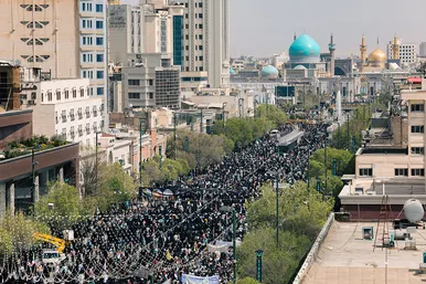 راهپیمایی روز قدس در مشهد
