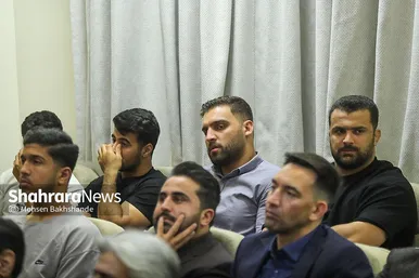 ضیافت و گردهمایی اعضای تیم ملی کوراش بزرگسالان  ایران در مشهد با حضور استاندار خراسان رضوی