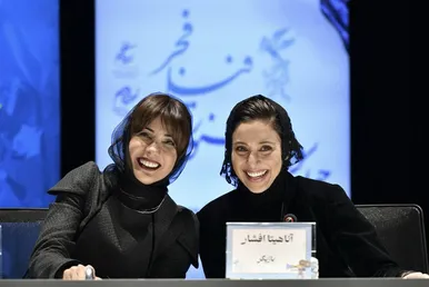 گزارش تصویری | فتوکال و نشست خبری فیلم «خاتی» با حضور سارا بهرامی و آناهیتا افشار